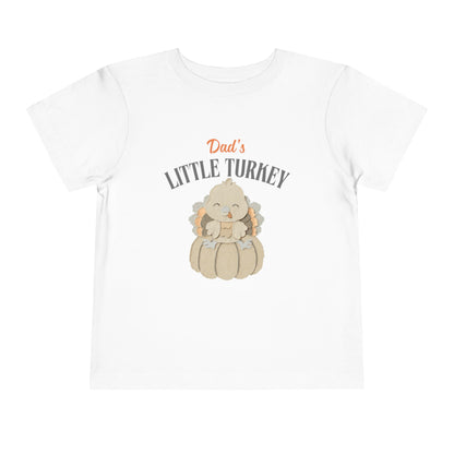 Dad's Little Turkey Toddler Tee