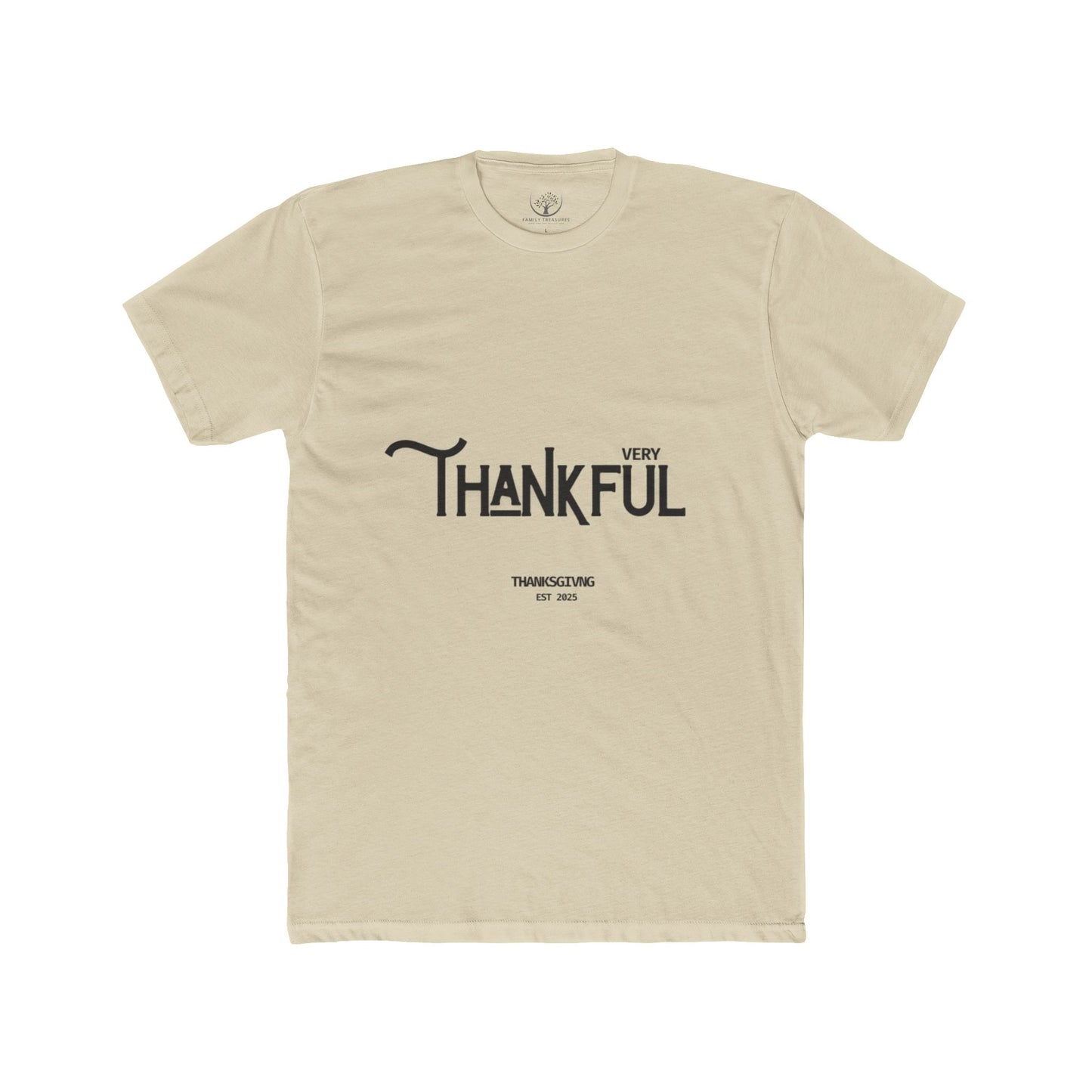 Thankful Unisex Cotton Crew Tee