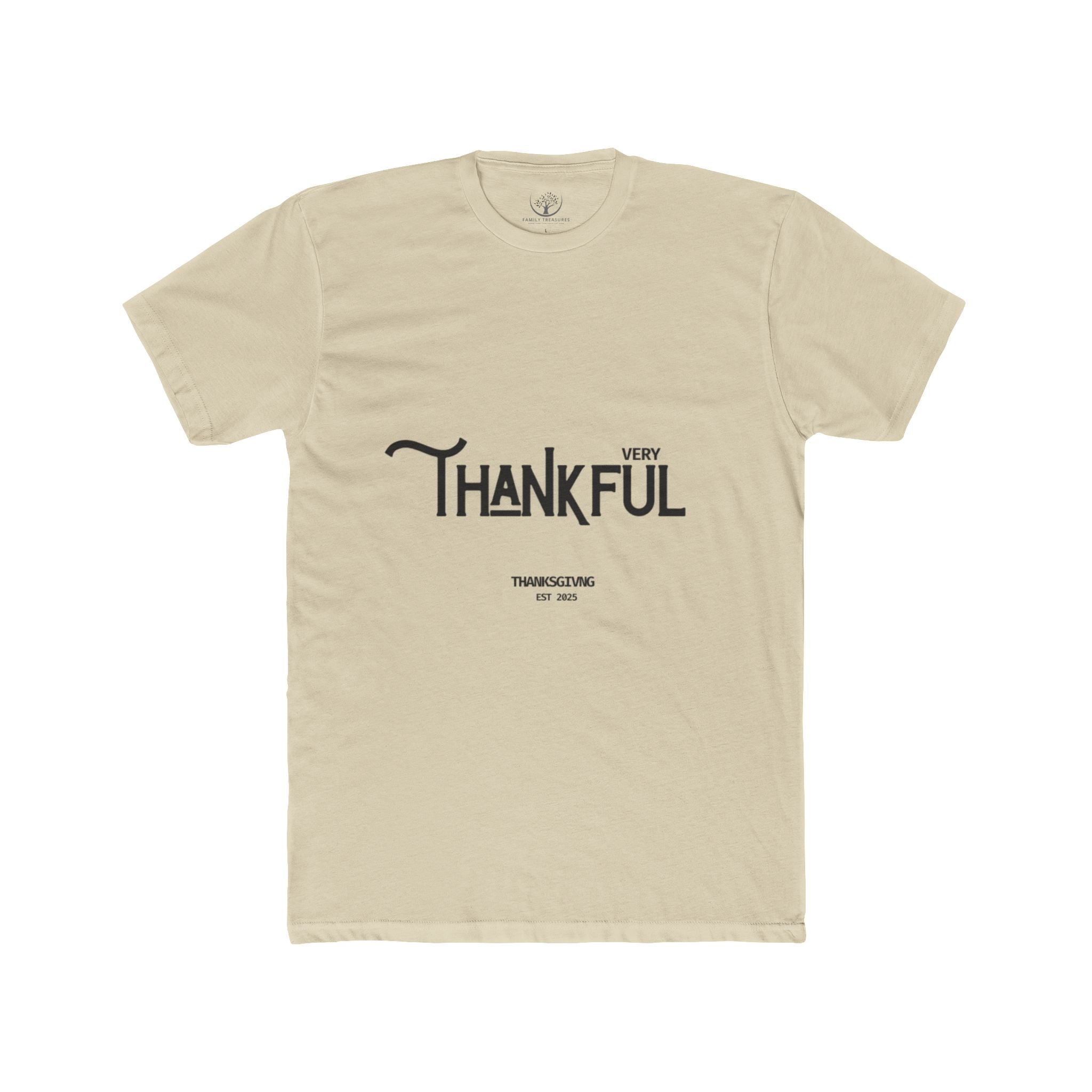 Thankful Unisex Cotton Crew Tee