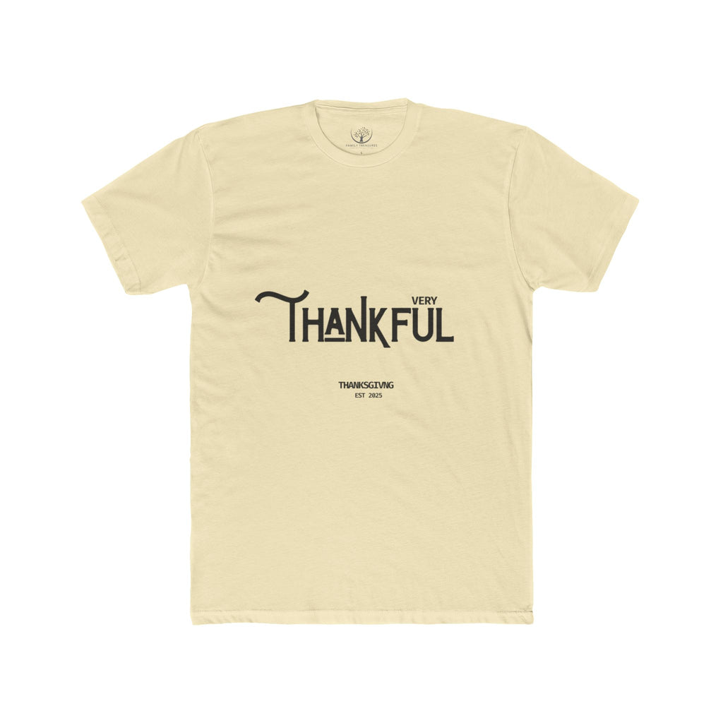 Thankful Unisex Cotton Crew Tee