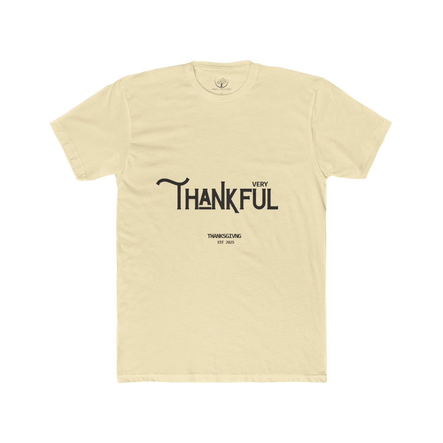 Thankful Unisex Cotton Crew Tee