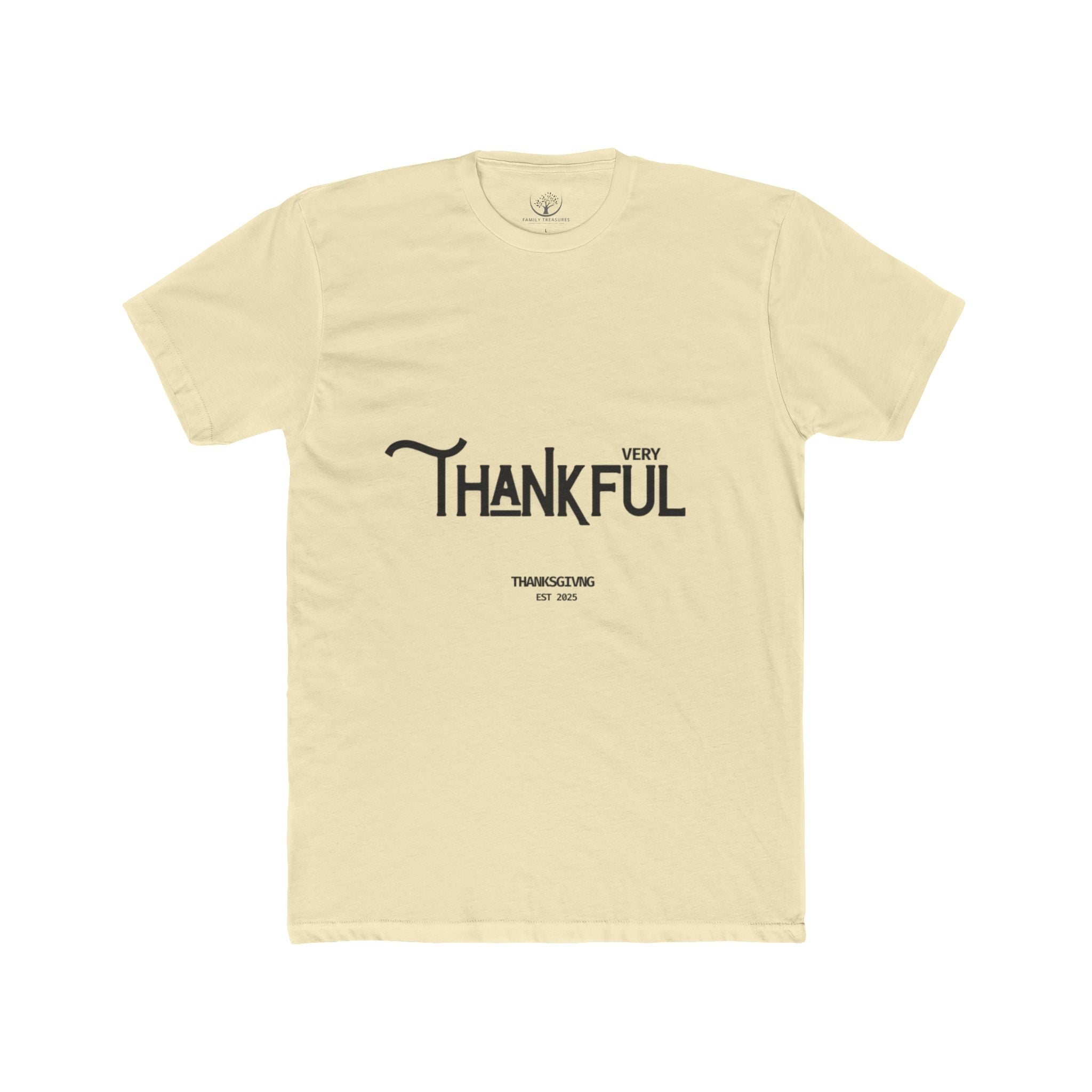 Thankful Unisex Cotton Crew Tee