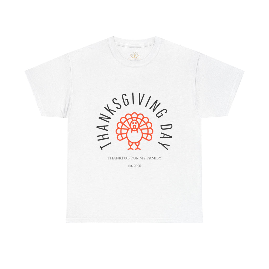 Thanksgiving Day Unisex Heavy Cotton Tee