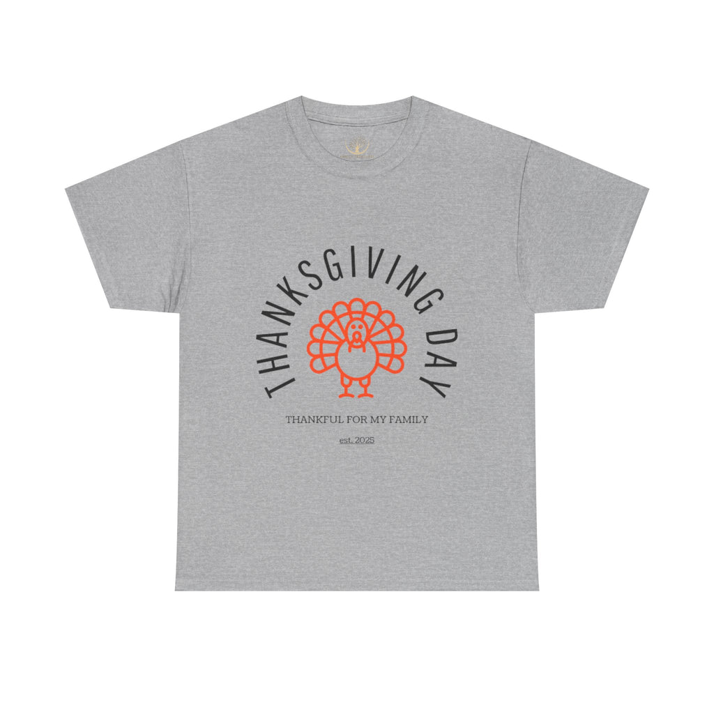 Thanksgiving Day Unisex Heavy Cotton Tee