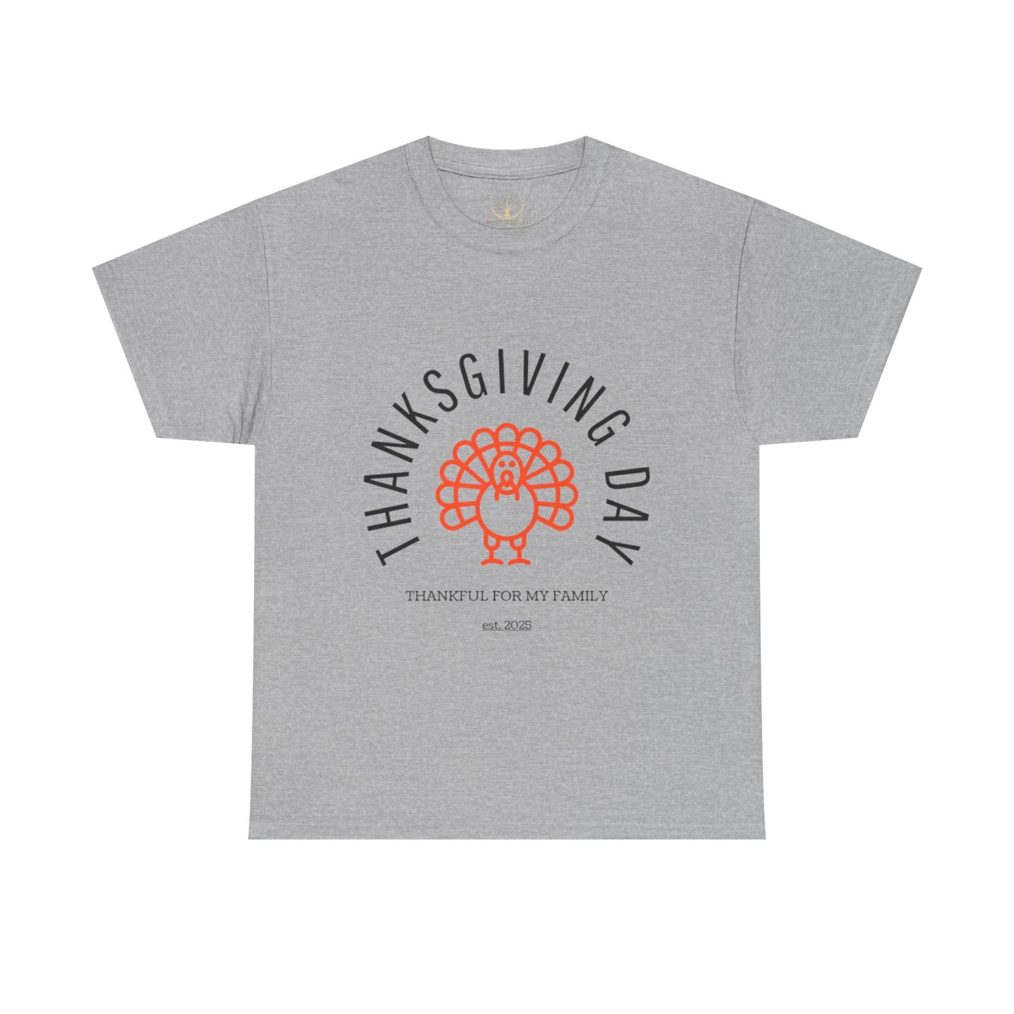 Thanksgiving Day Unisex Heavy Cotton Tee