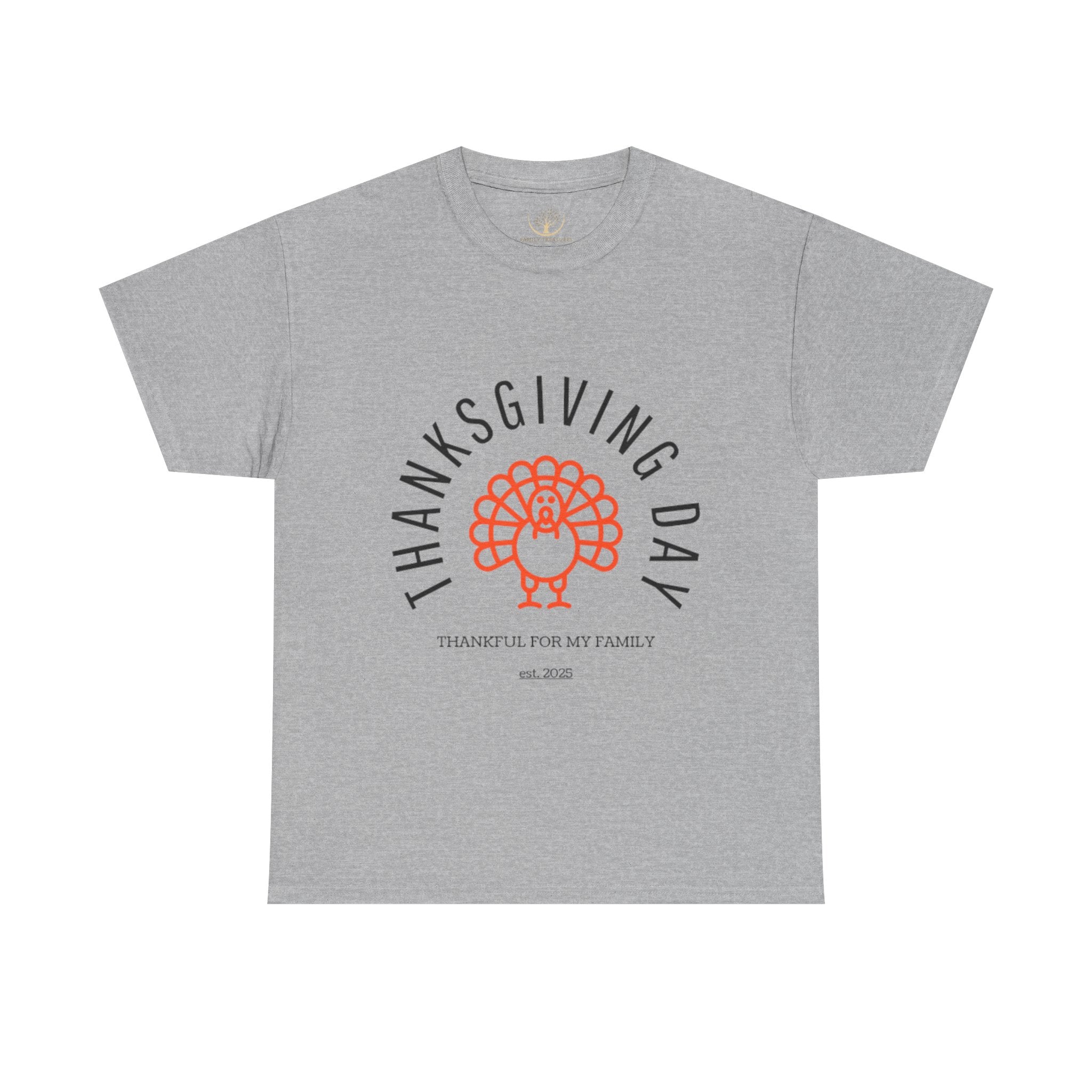 Thanksgiving Day Unisex Heavy Cotton Tee