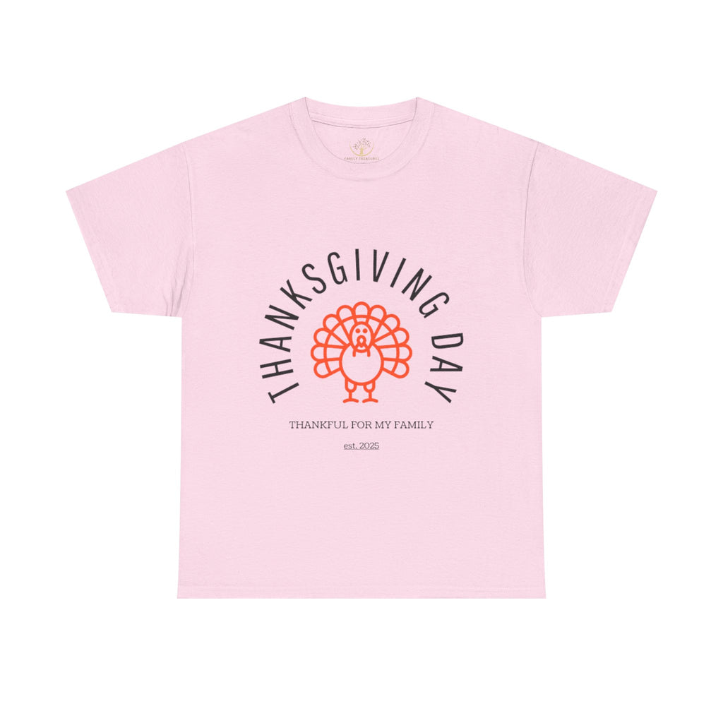 Thanksgiving Day Unisex Heavy Cotton Tee