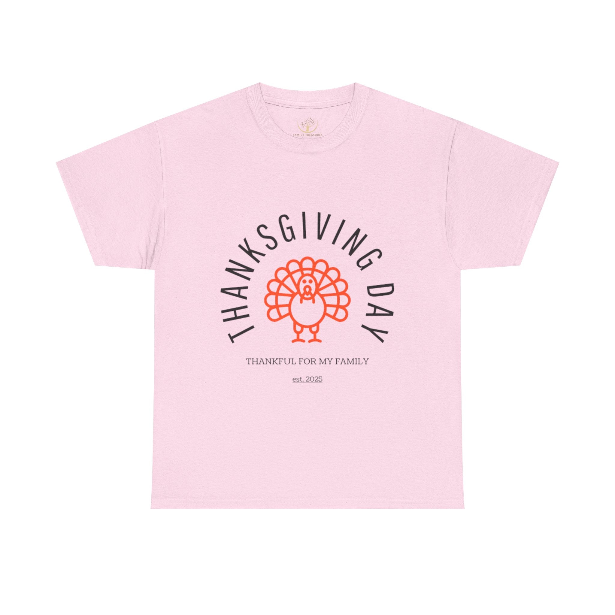 Thanksgiving Day Unisex Heavy Cotton Tee