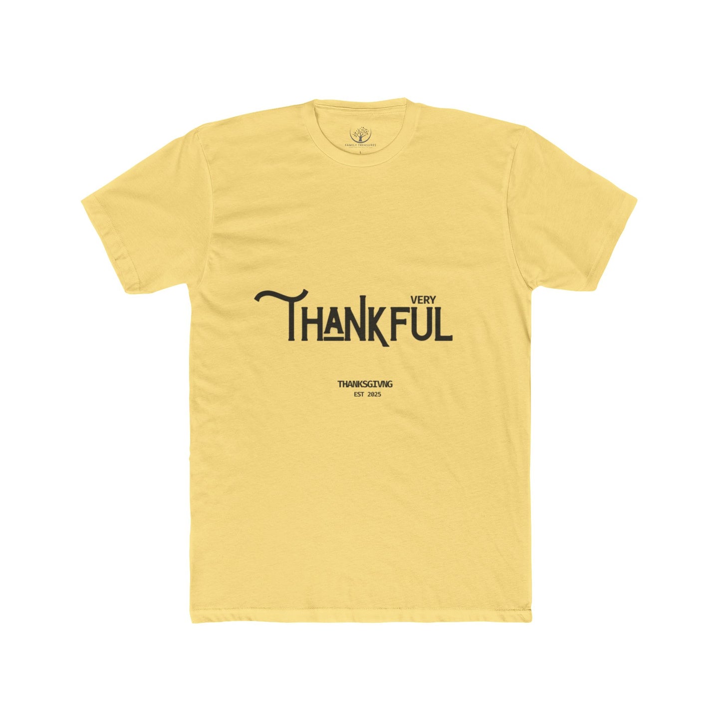 Thankful Unisex Cotton Crew Tee