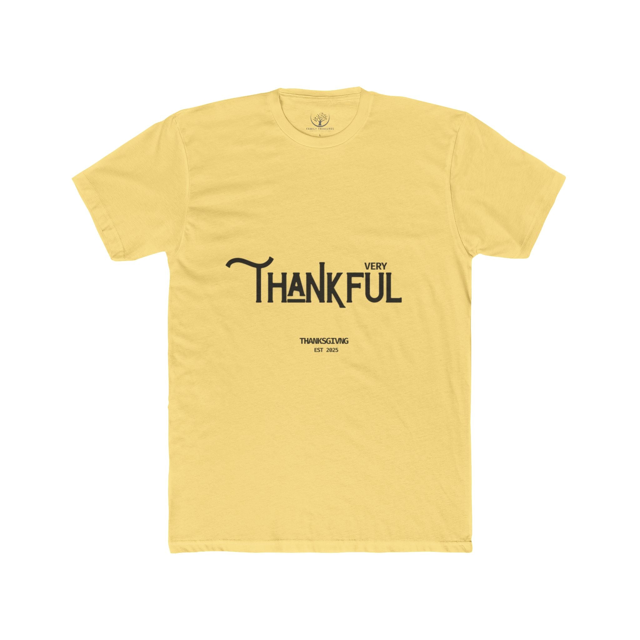 Thankful Unisex Cotton Crew Tee