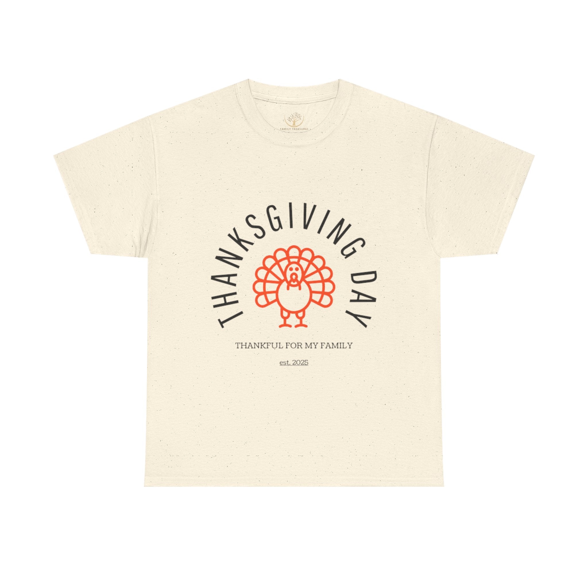 Thanksgiving Day Unisex Heavy Cotton Tee