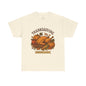 Thanksgiving Grateful & Full Unisex Heavy Cotton Tee