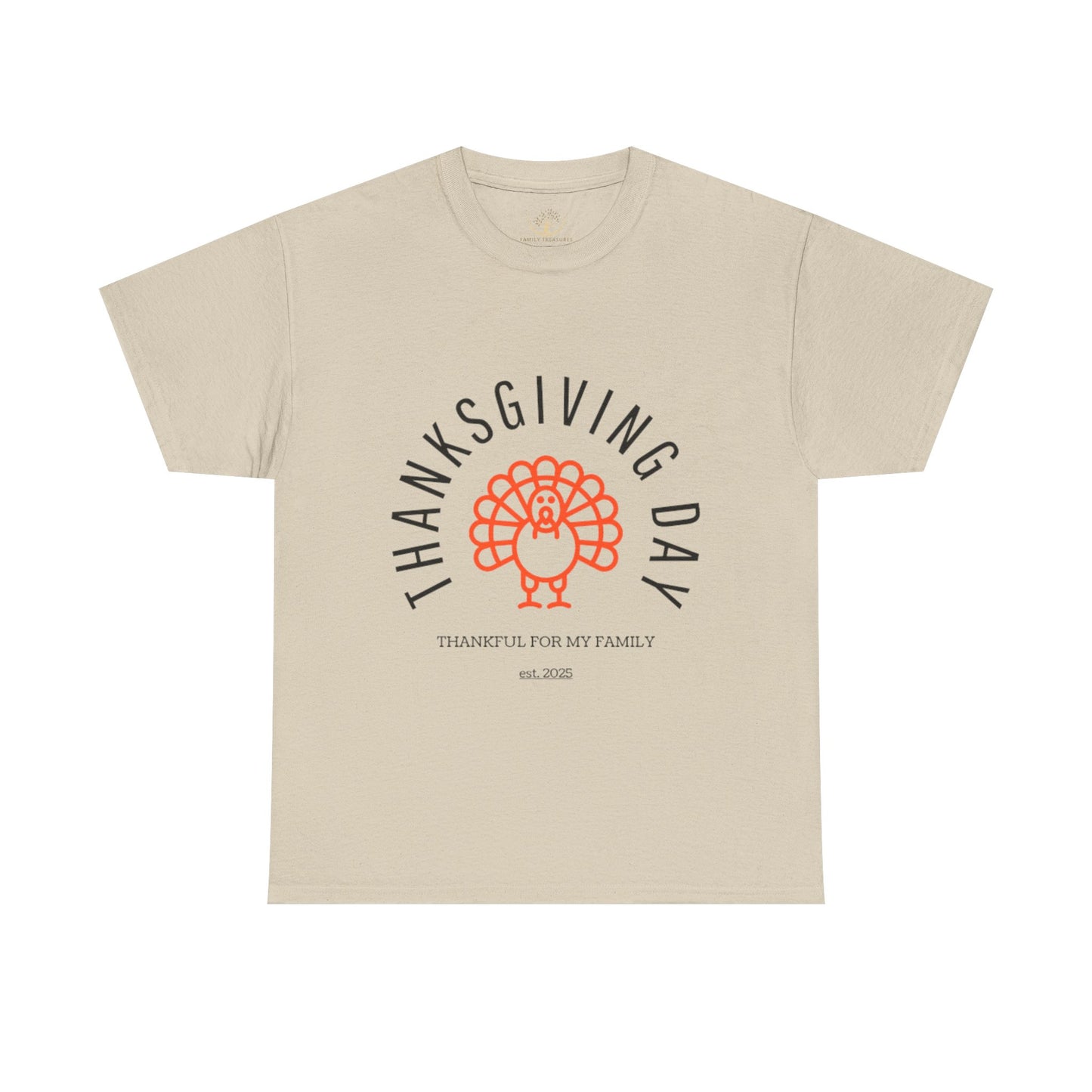 Thanksgiving Day Unisex Heavy Cotton Tee