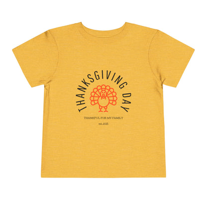 Thanksgiving Day Toddler Tee