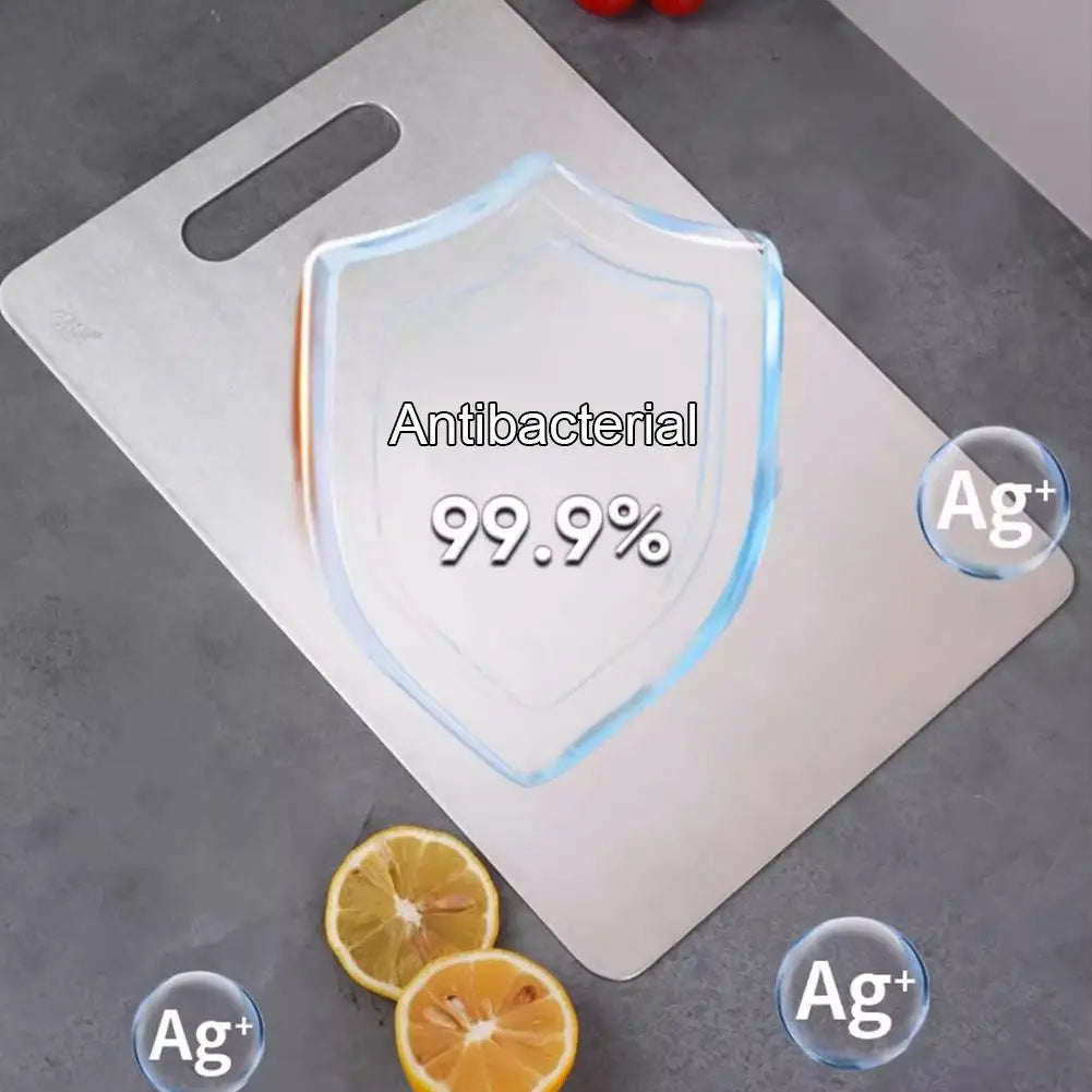 Titanium Look Stainless Kitchen Board