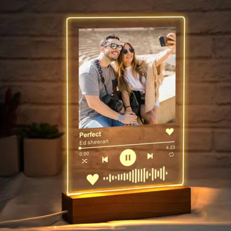 Custom Spotify Music Photo Plaque