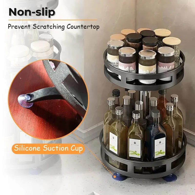 360 Rotating Stack Spice Organizer