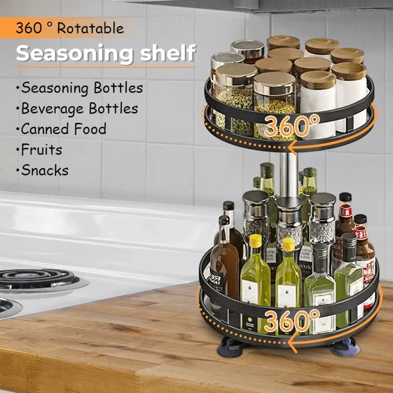 360 Rotating Stack Spice Organizer
