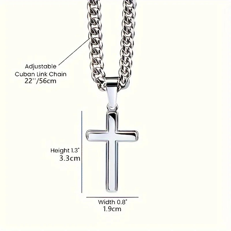 Sterling Cross Cuban Set