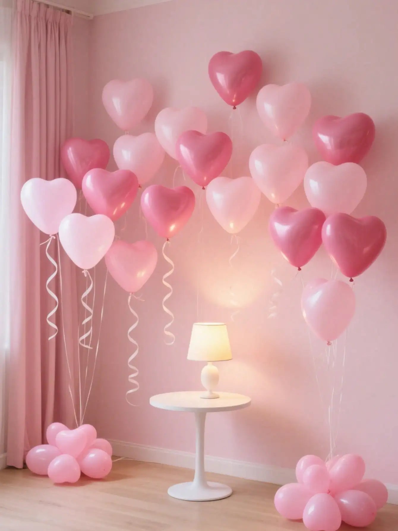 LovePop Heart Party Balloons Pack