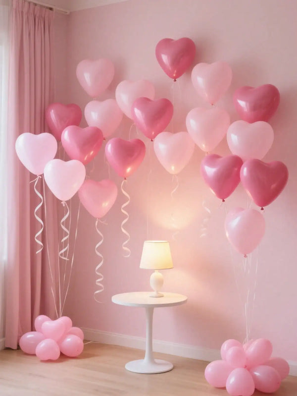 LovePop Heart Party Balloons Pack