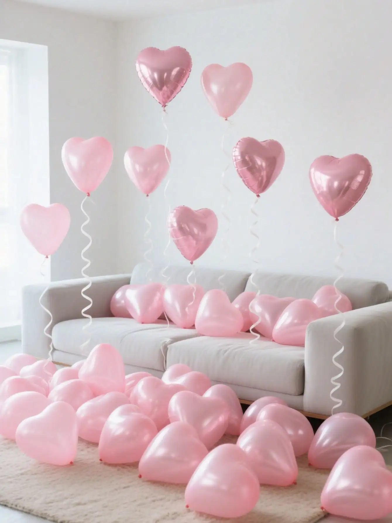 LovePop Heart Party Balloons Pack