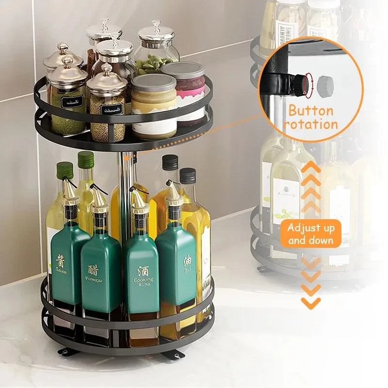 360 Rotating Stack Spice Organizer