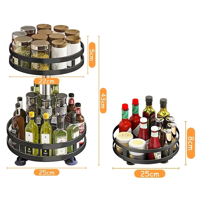 360 Rotating Stack Spice Organizer
