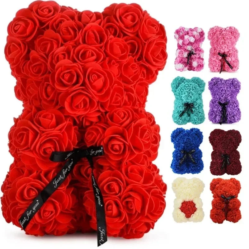 Everlasting Rose Bear Gift