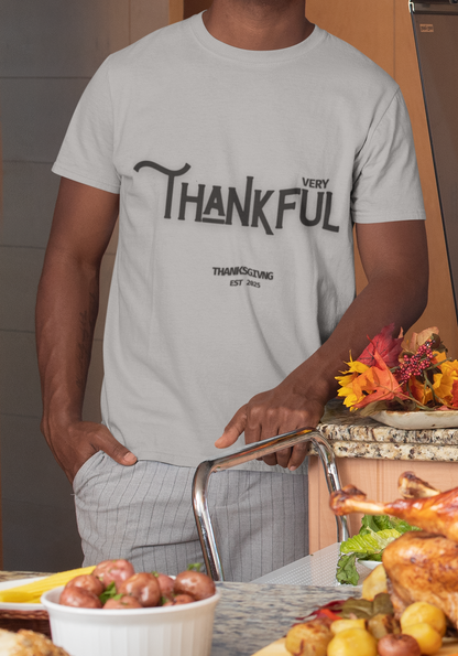 Thankful Unisex Cotton Crew Tee