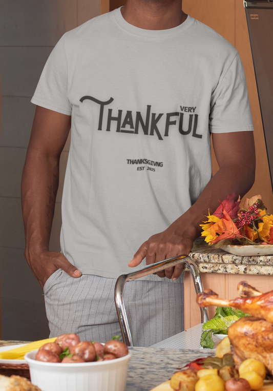 Thankful Unisex Cotton Crew Tee