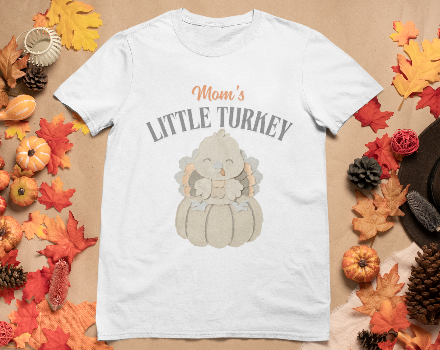 Mom's Little Turkey Toddler Tee