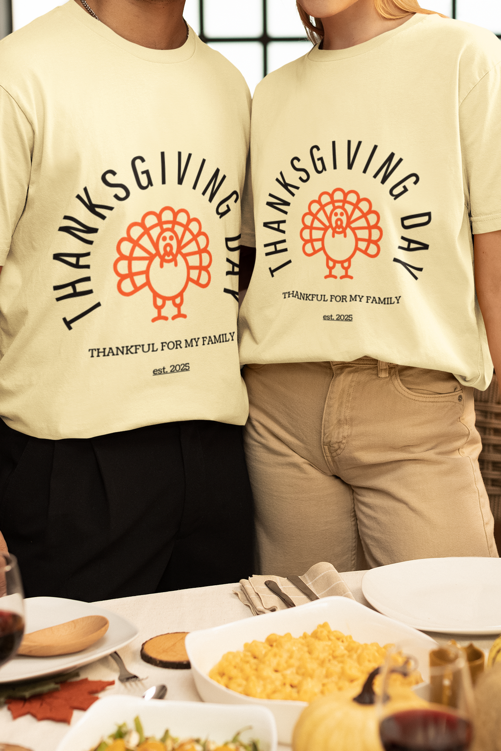 Thanksgiving Day Unisex Heavy Cotton Tee